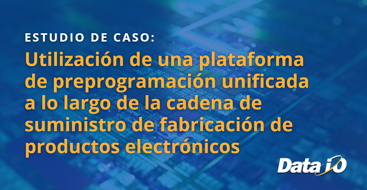 ESTUDIO DE CASO Utilización de una plataforma de preprogramación